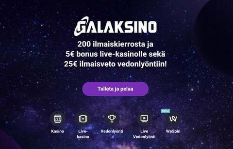 Galaksino Casino kokemuksia